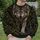 Snarling Forest Wolf With Golden Eyes for Outdoor Adventure and Wildlife Lovers Gift All-over Print Knitted Sweater - 8