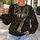 Snarling Forest Wolf With Golden Eyes for Outdoor Adventure and Wildlife Lovers Gift All-over Print Knitted Sweater - 7