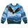 Bald Eagle Mountain Sunrise for Outdoor Adventure and Nature Lovers All-over Print Knitted Sweater - 4