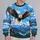 Bald Eagle Mountain Sunrise for Outdoor Adventure and Nature Lovers All-over Print Knitted Sweater - 2