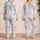 Fluffy White Kittens Cozy Winter Gift For Cat Lovers, Soft Bedtime Charm At Home Satin Pajamas Set - 2