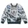 White Wolf and Moonlit Mountain Wilderness for Everyday Outdoor Style Nature Lovers All-over Print Knitted Sweater - 4