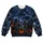 Gothic Castle and Glowing Jack-o'-Lanterns for Halloween Night and Autumn Gatherings All-over Print Knitted Sweater - 4