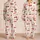 Vintage Cherry Bows For Cozy Evening Style At Home And Feminine Everyday Comfort Satin Pajamas Set - 2