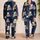 Adorable Sleepy Cats With Star Accents For Cozy Nighttime Lounging, Gift For Cat Lovers Satin Pajamas Set - 2