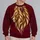 Golden Lion Head Emblem for Bold Everyday Style and Confident Wildlife Lovers All-over Print Knitted Sweater - 2