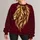 Golden Lion Head Emblem for Bold Everyday Style and Confident Wildlife Lovers All-over Print Knitted Sweater - 1