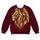 Golden Lion Head Emblem for Bold Everyday Style and Confident Wildlife Lovers All-over Print Knitted Sweater - 4