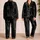 Celestial Black Cat Moonlit Lounge Wear for Cozy Home Nights, Gifts for Cat Fans Satin Pajamas Set - 2