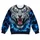 Roaring White Tiger With Blue Eyes for Bold Streetwear and Everyday Adventure All-over Print Knitted Sweater - 4