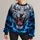 Roaring White Tiger With Blue Eyes for Bold Streetwear and Everyday Adventure All-over Print Knitted Sweater - 1