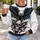 Eagle And Skull Artwork For Bold Streetwear, Biker Style And Everyday Wear All-over Print Knitted Sweater - 5