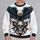 Eagle And Skull Artwork For Bold Streetwear, Biker Style And Everyday Wear All-over Print Knitted Sweater - 2