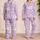 Pastel Cozy Unicorn And Rainbow Bedtime Wear For Girls, Gifts, And Lounging At Home Satin Pajamas Set - 2