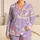 Pastel Cozy Unicorn And Rainbow Bedtime Wear For Girls, Gifts, And Lounging At Home Satin Pajamas Set - 1