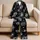 Bold 67 Number Blocks For Casual Lounge Days At Home For Boys And Teens Everyday Satin Pajamas Set - 5
