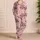 Girls Retro 67 Star Lounge Outfit For Cozy Bedtime, Sleepovers, And Gift Giving Ideas Satin Pajamas Set - 4