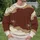Rust Brown Spider Motifs for Halloween Parties and Everyday Autumn Streetwear Looks All-over Print Knitted Sweater - 6