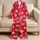 Vintage Valentine Heart Motif Cozy Gift for Girls, Children, and Sweet Home Nights Satin Pajamas Set - 5