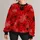 Bold Red Spiderweb Motifs for Halloween Nights and Everyday Alternative Streetwear Style All-over Print Knitted Sweater - 1