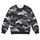 Charcoal Cloud Camo For Crisp Autumn Streetwear And Everyday Outdoor Layering Style All-over Print Knitted Sweater - 4