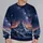 Alpine Night Sky and Snowy Peak for Stargazing, Hiking, and Outdoor Adventure Lovers All-over Print Knitted Sweater - 2