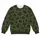 Olive And Charcoal Abstract Eye Motifs For Bold Autumn Streetwear And Everyday Style All-over Print Knitted Sweater - 4