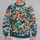 Red And White Koi Fish With Blue Waves For Japanese Culture Fans And Everyday Streetwear All-over Print Knitted Sweater - 2