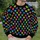 Colorful Rainbow Paw Prints for Pride Events and Everyday Pet Lover Celebrations All-over Print Knitted Sweater - 6