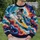 Cosmic Astronaut Surfing Ocean Waves for Bold Space Adventure Streetwear Space Lovers All-over Print Knitted Sweater - 8