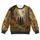 Three Witch Figures in an Autumn Forest for Cozy Fall Outings and Enchanted Evenings All-over Print Knitted Sweater - 4