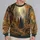 Three Witch Figures in an Autumn Forest for Cozy Fall Outings and Enchanted Evenings All-over Print Knitted Sweater - 2