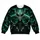 Neon Green Alien Encounter For Halloween Nights And Sci-Fi Streetwear Fans Year-Round All-over Print Knitted Sweater - 4