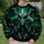 Neon Green Alien Encounter For Halloween Nights And Sci-Fi Streetwear Fans Year-Round All-over Print Knitted Sweater - 6