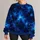 Deep Blue Galaxy Cosmos for Stargazing, Travel and Everyday Wear for Astronomy Fans All-over Print Knitted Sweater - 1