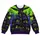 Neon Green Haunted House Halloween Party Look For Spooky Season Celebrations Adults All-over Print Knitted Sweater - 4