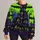 Neon Green Haunted House Halloween Party Look For Spooky Season Celebrations Adults All-over Print Knitted Sweater - 1