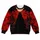 Red Moon Hooded Specter And Wolves For Ominous Halloween Night Adventures All-over Print Knitted Sweater - 6