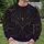 Gothic Bat and Spiderweb Motif for Dark Streetwear and Halloween Nights All-over Print Knitted Sweater - 6