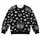 Monochrome Cat Faces for Back-to-School Days and Casual Everyday Campus Style All-over Print Knitted Sweater - 4