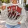 Retro Cycling Starburst Athletic Figures for Casual Commuting and Weekend Ride Style All-over Print Knitted Sweater - 5