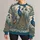 Peacock Tapestry and Woodland Creatures for Artful Everyday Wear and Vintage Style Lovers All-over Print Knitted Sweater - 1