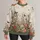 Butterflies And Wildflowers For Garden Walks And Springtime Weekends All-over Print Knitted Sweater - 1