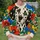 Dalmatian Face and Colorful Abstract Florals for Playful Everyday Style for Women All-over Print Knitted Sweater - 6