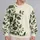 Forest Green Botanical Leaves for Relaxed Everyday Style and Nature-Loving Women All-over Print Knitted Sweater - 2