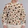 Rust And Cocoa Love Hearts for Cozy Date Nights and Romantic Weekend Outings for Her All-over Print Knitted Sweater - 4