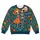 Undead Couple and Floral Skulls for Spooky Date Nights and Halloween Gatherings All-over Print Knitted Sweater - 4
