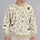 Wildflower Bees and Daisies for Sunny Spring Garden Days and Nature-Loving Women All-over Print Knitted Sweater - 2