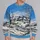 Snowy Countryside Village With Sheep for Cozy Winter Escapes and Charming Rural Days All-over Print Knitted Sweater - 2