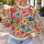 Colorful Garden Flowers for Cheerful Everyday Style and Springtime Outings All-over Print Knitted Sweater - 5